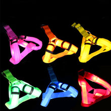 Load image into Gallery viewer, Safety LED flashing light dog harness