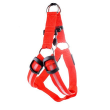 Load image into Gallery viewer, Safety LED flashing light dog harness