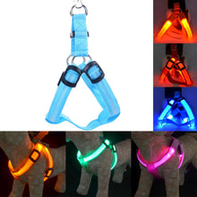 Load image into Gallery viewer, Safety LED flashing light dog harness